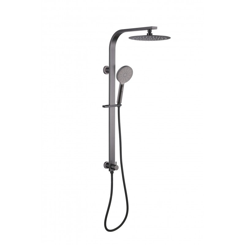 Kiama Combo Shower Set Gunmetal The Tapware Outlet