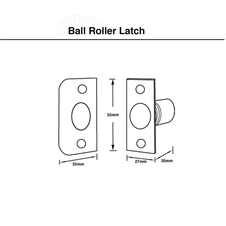 Adjustable Ball Roller Latch The Tapware Outlet