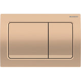 Cobre In Wall Toilet Flush Buttons - Brushed Copper