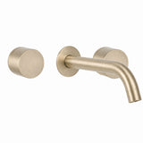 Airlie 1/4 Turn Bath & Wall Set - Champagne Brass