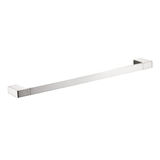 Eva Single Towel Rail 600mm - Brushed Nickel