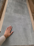 "Grigio Chiaro" Polished Porcelain 600mm x 600mm Rectified Edge Tile (Sold per box - 1.44m2)