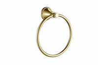 Birmingham Towel Ring - Brushed Gold