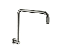 Round High Reach Shower Arm - Brushed Nickel