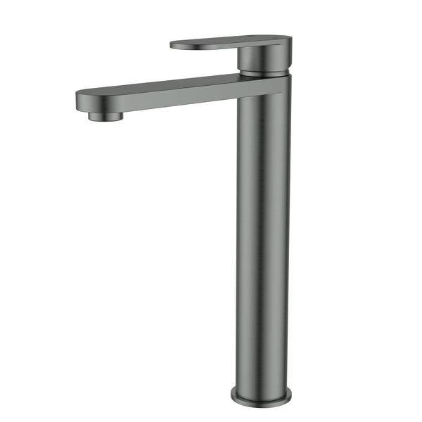 Coral Basin Mixer Tall - Gunmetal
