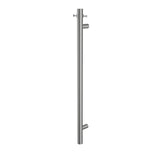 Heated Towel Rail Vertical - Brushed Nickel