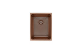 Cobre Above/Undermount Kitchen Sink 345mm x 445mm - Brushed Copper