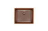 Cobre Above/Undermount Kitchen Sink 540mm x 440mm - Brushed Copper