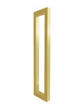 Brushed Gold Door Pull handle (Pair) 1000mm - Talia Series