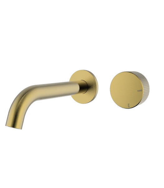 Coco Progressive Wall Mixer & Spout Set -  Brushed Gold