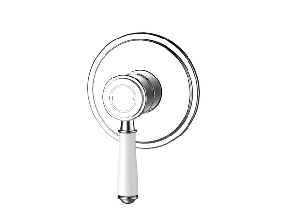 Birmingham Classical Shower & Bath Mixer  - Chrome