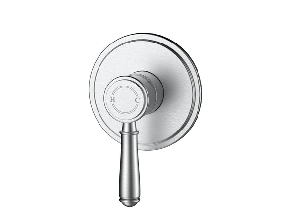 Birmingham II Classical Shower & Bath Mixer  - Brushed Nickel