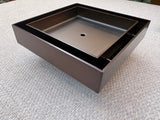 Byron Tile Insert Floor Waste Antique Brass - 100mm