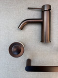 Byron Basin Mixer - Antique Brass