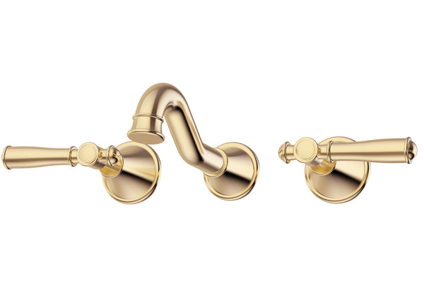 Birmingham II Classical Bath Set- Brushed Gold