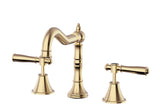 Birmingham II Classical Basin Set - Brushed Gold