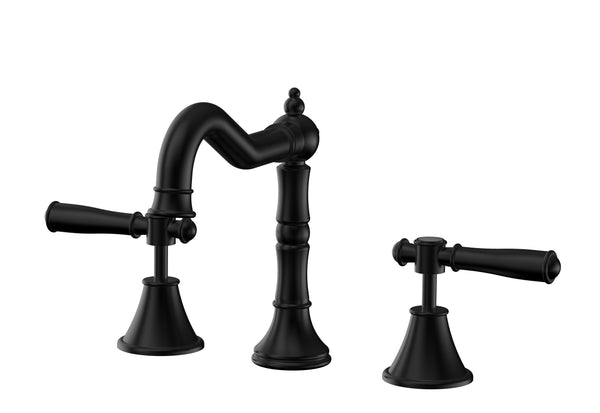 Birmingham II Classical Basin Set - Matt Black