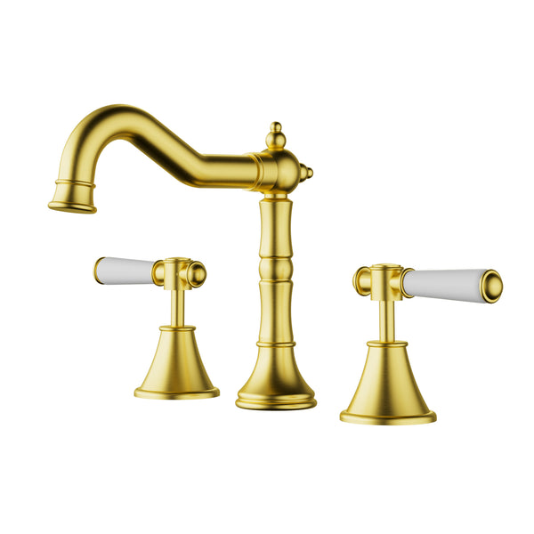 Birmingham Classical Basin Set - Brushed Gold