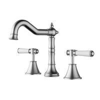 Birmingham Classical Basin Set - Brushed Nickel