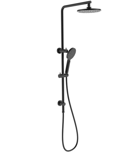 Coral Combo Shower Set - Matt Black