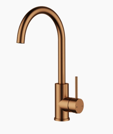 Cobre Sink Mixer - Brushed Copper