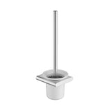 Coral Toilet Brush Holder - Brushed Nickel