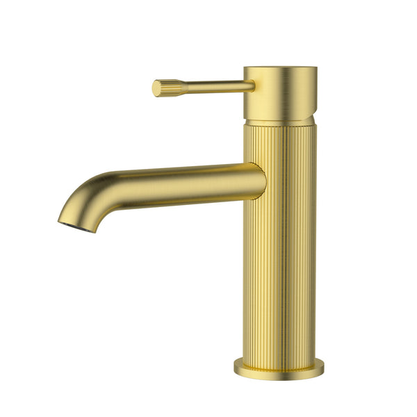 Coco Basin Mixer - Brushed Gold