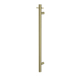 Heated Towel Rail Vertical - Brushed Gold