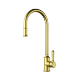 Birmingham II Deluxe Pull Out Sink Mixer - Brushed Gold