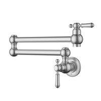 Birmingham Pot Filler - Brushed Nickel