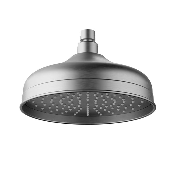 Birmingham Shower Head 200mm - Brushed Nickel