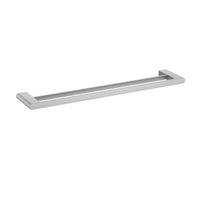 Coral Double Towel Rail 600mm - Brushed Nickel