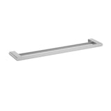 Coral Double Towel Rail 600mm - Brushed Nickel