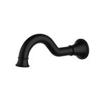 Birmingham II Wall Spout - Matt Black