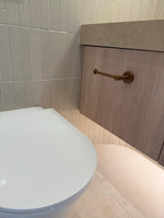 Cobre Toilet Paper Holder - Brushed Copper