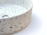 Mimi Counter Top Vanity Basin - White Terrazzo
