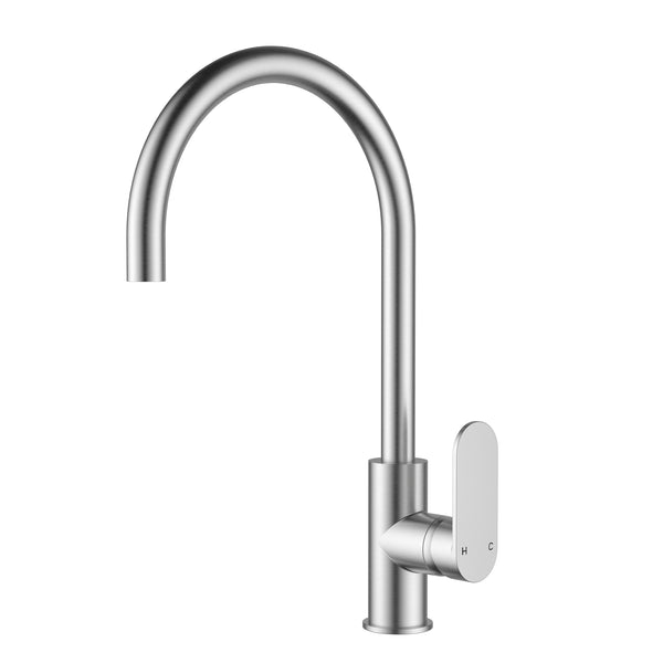 Coral Kitchen Sink Mixer - Brushed Nickel