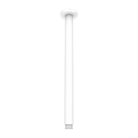 Penelle Ceiling Drop Down Shower Arm 300mm -Matt White