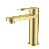 Coral Basin Mixer - Brushed Gold