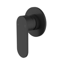 Delphine Shower & Bath Mixer - Matt Black