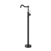 Birmingham Free Standing Floor Mixer  - Matt Black