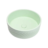 Coogee Counter Top Vanity Basin - Pale Green