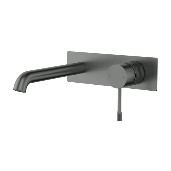 Coco Wall Mixer & Spout Combination - Gunmetal