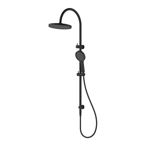 Bronte Gooseneck Combo Shower Set - Matt Black
