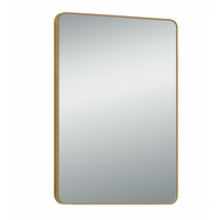 Brush Gold Mirror - 600 x 900MM