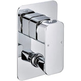 Nova Shower & Bath Mixer Diverter - Chrome