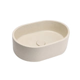Bondi Concrete Counter Top Vanity Basin - Pale Yellow