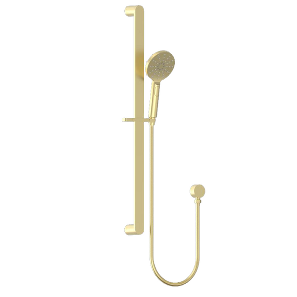 Coral Shower Rail - Brushed Gold