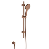Cobre Shower Rail - Brushed Copper