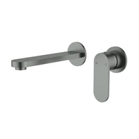 Coral Wall Spout & Mixer Combination - Gunmetal